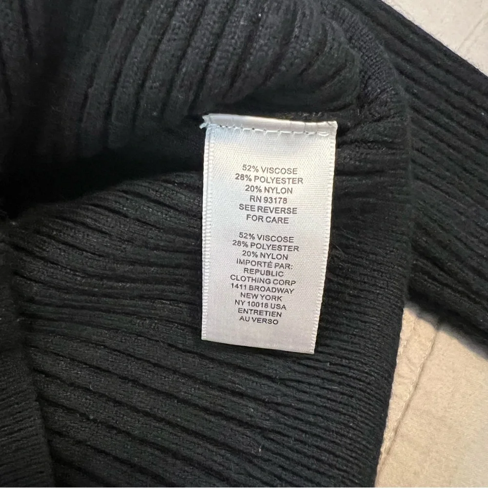 Catherine Malandrino Black Button-Up Cardigan - Picture 4 of 4